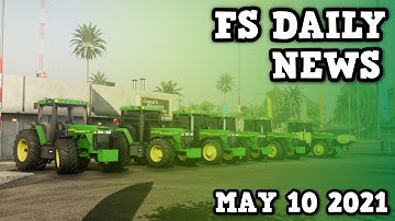 FS DAILY NEWS! John Deere 8000 Series, TLX Phoenix, Plus Testing List | Farming Simulator 19