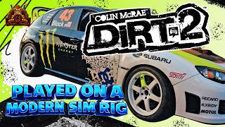 Colin McRae DiRT 2 - تجربة لعب سباقات كلاسيكية قديمة على معدات محاكاة حديثة مع تصوير من منظور الش... screenshot 3
