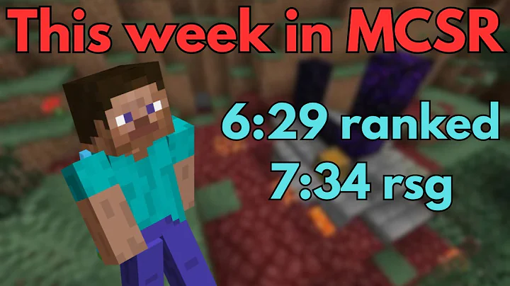 HE IS TAS | This week in MCSR