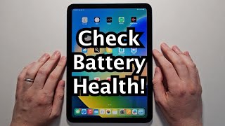 iPad How to Check Battery Health! screenshot 3