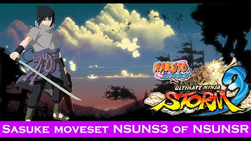 Mod Sasuke moveset NSUNS3 of NSUNSR