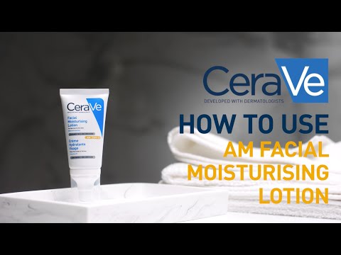 How to use AM Facial Moisturizing Lotion? | CeraVe Benelux
