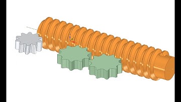 Worm and Wheel model 1of4