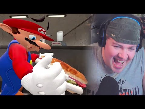 SMG4: Mario geht zu SUBWAY und will extra MAYONNAISE [Ger Sub] | REAKTION