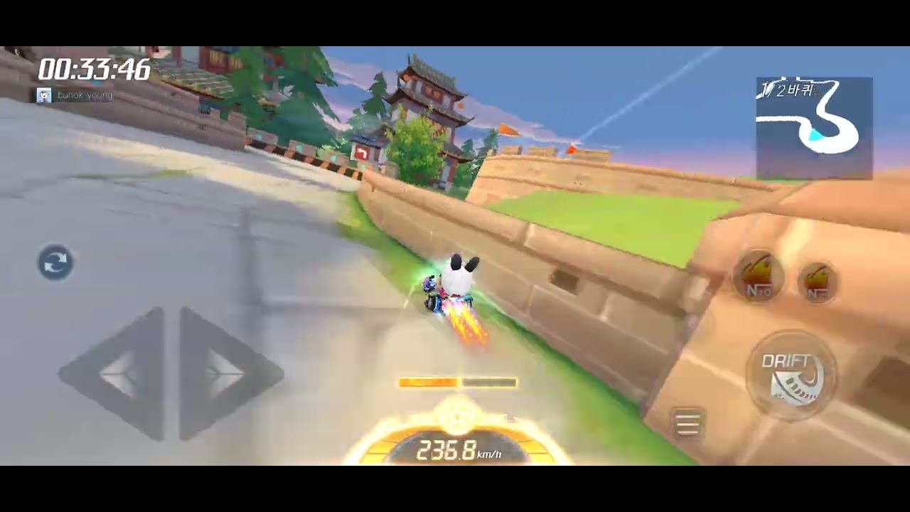 빌리지 만리장성(1분45초 이내)타이틀 이스트 드래곤 얻는 영상