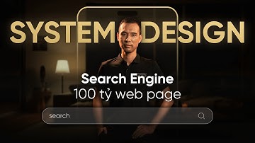 Thiết kế hệ thống Search Engine xử lý 100 tỷ Web Page (Google, Bing...)  | System Design Wecommit