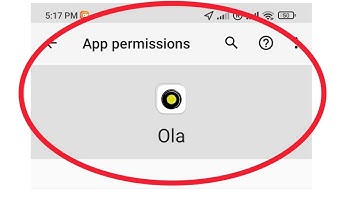 Fix Ola Cabs Problem solve | Permission Allow ola cabs in Redmi