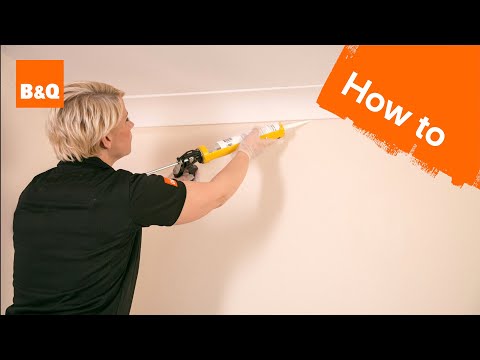 Video: Installation Of Polyurethane Ceiling Skirting Boards: How To Glue Them And How To Join The Corners With Your Own Hands?