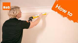 How to put up coving