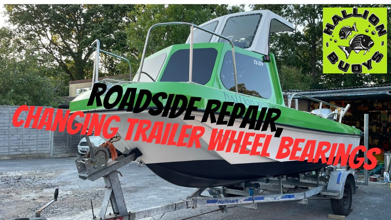 How to change wheel bearings on an Indespension trailer #roadside # ...