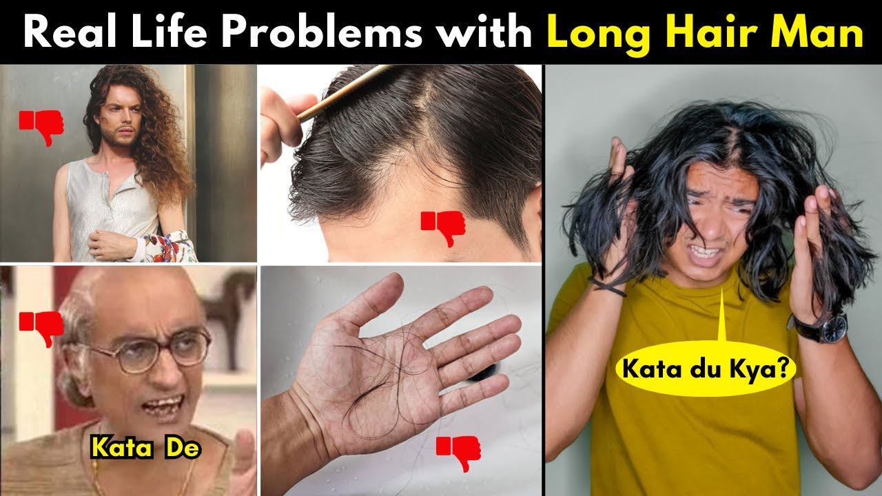 7 Big Problems Long Hair Man Face ⚠️😭 *With Solution*