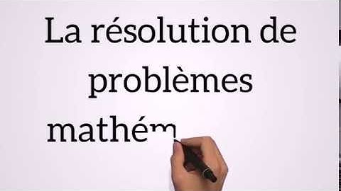 Méthode de Résolution des Problèmes