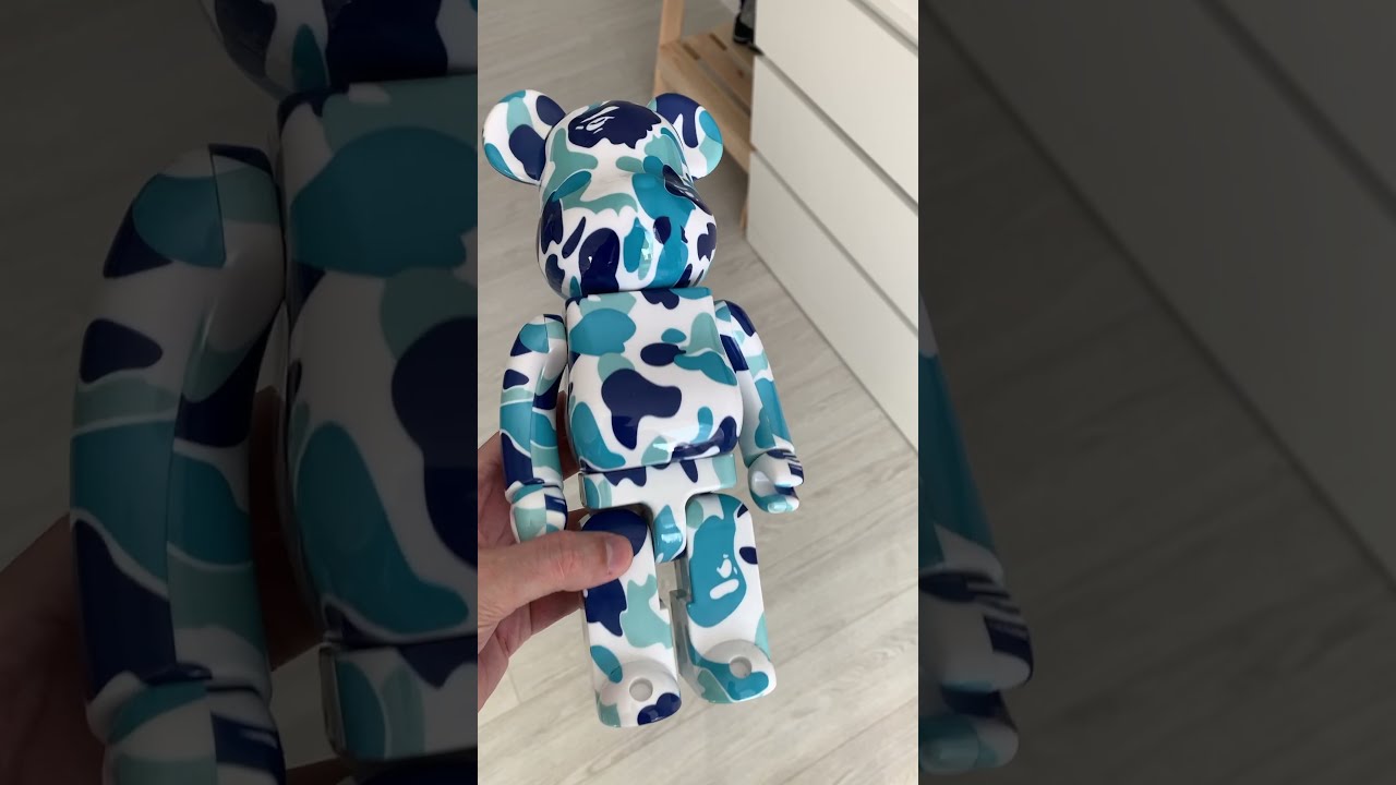 Игрушка Bearbrick Bape Play 400 - 28см 