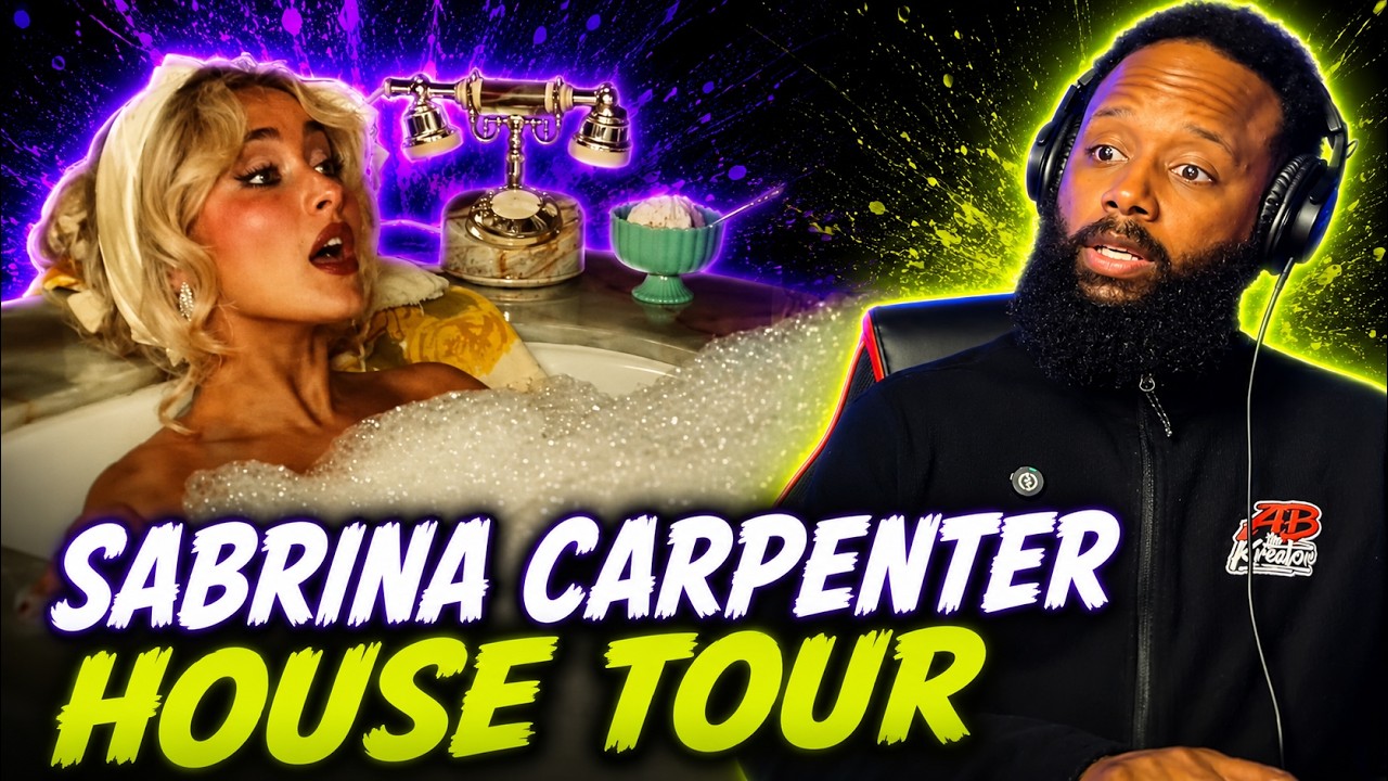 Sabrina Carpenter House Tour Reaction!