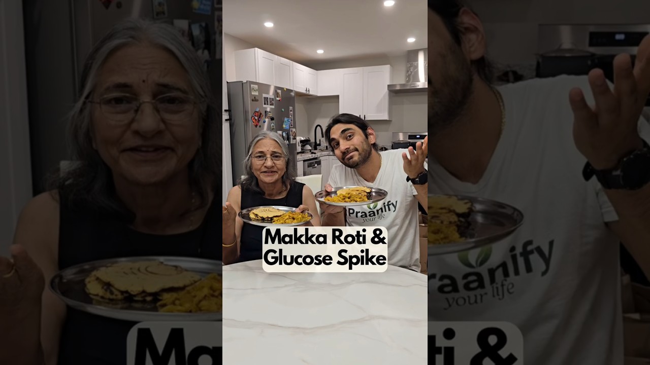 Does Makke Ki Roti actually cause lower glucose spikes?
