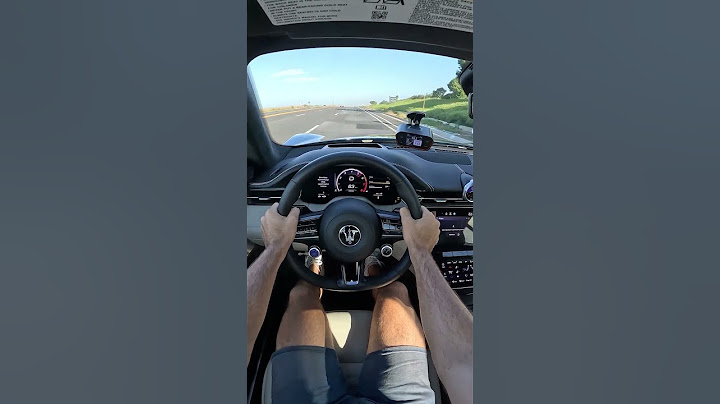 The 2024 Maserati GranTurismo Trofeo Gets to 60 in 3.5 Seconds (POV Drive #shorts)