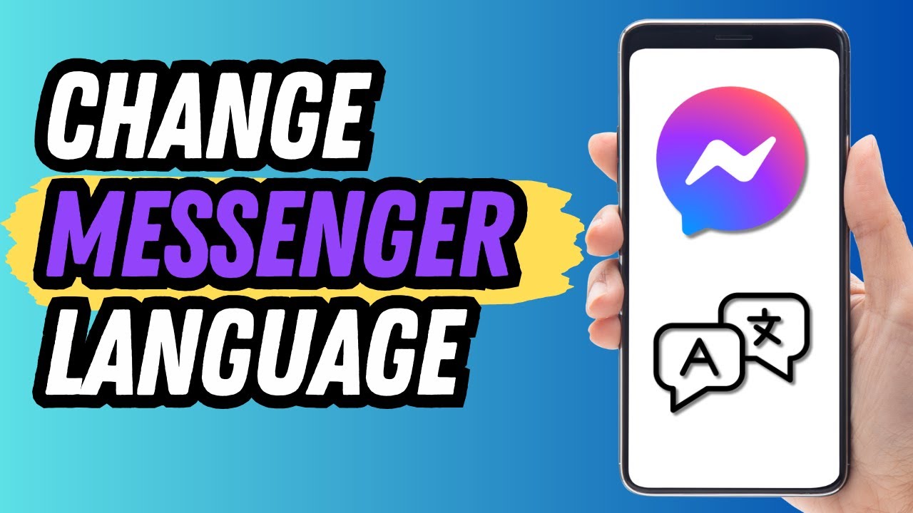 How To Change Language On Facebook Messenger (UPDATED) - YouTube