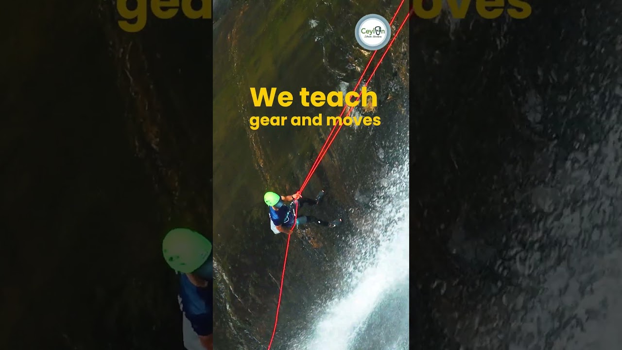 The tallest waterfall in Sri Lanka  