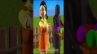 Scary Teacher 3D vs Squid Game Challenge 5 Times Flying Eggs Loop Wire Buzz Nick and Miss T