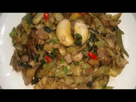 Video cách làm mề gà xào chuối xanh cực ngon. - youtube