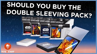 Should You Buy The Star Wars Unlimited Double Sleeving Pack? | Gamegenic Sleeve Review