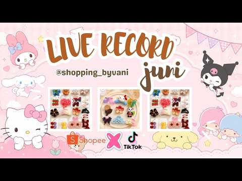 [REC 1 JUNI] LIVE UNBOXING AKSESORIS @shopping_byvani