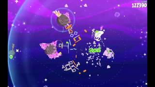 Angry birds space cosmic crystals level 18 three stars