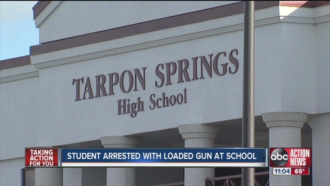 Tarpon Springs High School student brings loaded .32 caliber Beretta ...