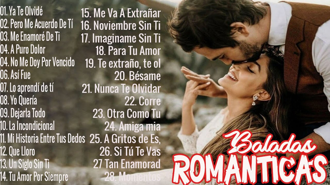 Musicas Romanticas Amor Puro - Grandes Exitos Baladas Romanticas Exitos