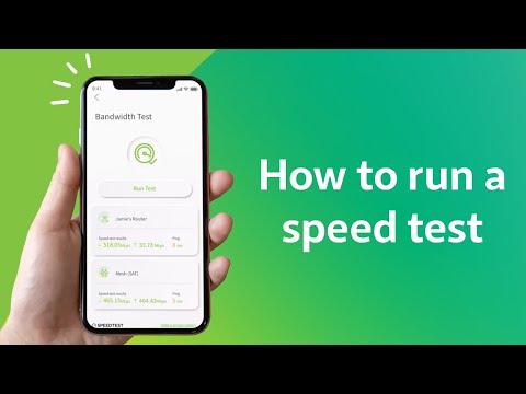 ConnectIQ: Running a speed test from your app