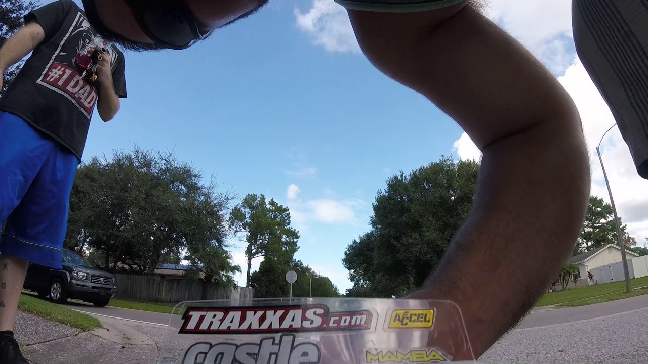 Rustler Mamba Max 1415 HALF POWER 3s GPS Run