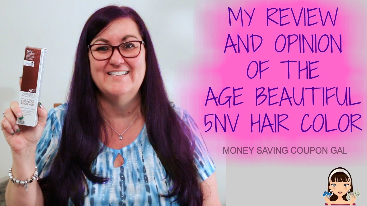 MY REVIEW AND OPINION OF THE AGE BEAUTIFUL 5NV HAIR COLOR