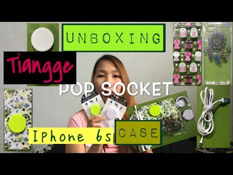Tiangge haul | Pop Socket | iPhone 6/6s case | Bavin 2M charger cable | Philippines