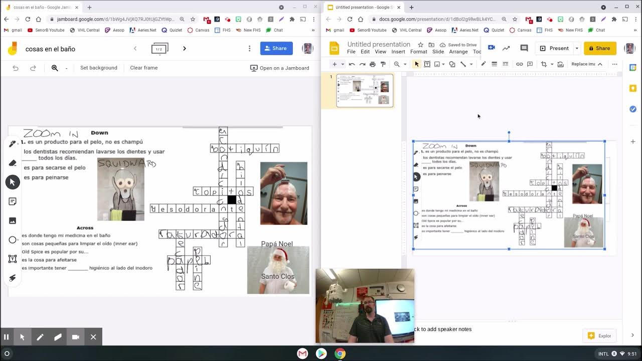 Convert Jamboard to Google Slide YouTube