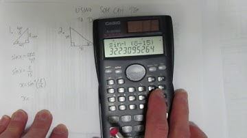 USING SOHCAHTOA TO DETERMINE ANGLES