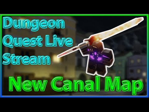 Roblox Dungeon Quest Live Stream 2 Vip Servers New Dungeon Update The Canals Youtube - roblox dungeon quest buying vip