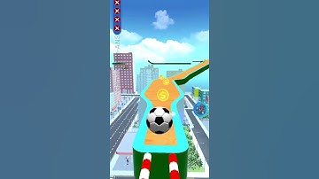 Sky Rolling Ball 3D - Lev 59, SpeedRun Gameplay, Android IOS, Amaizing Ball Game #shorts #gameplay