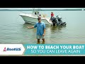 Beaching your boat so you can leave again  boatus
