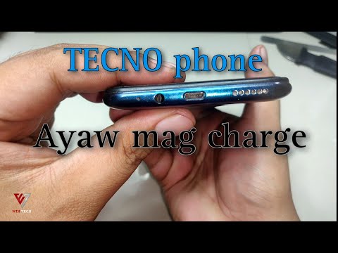 Tecno Phone ayaw mag charge.. paano ba mag palit ng pin nito Madali lang panoorin mo to.