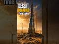 I build the Burj Khalifa again in desert with Ai! #shorts #timelapse