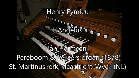 Henry Eymieu: "L' Anglus", Jan Harmsen, Pereboom-o...