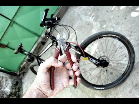 Как перекусить велосипедный замок