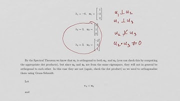 How To Orthogonally Diagonalize a Matrix