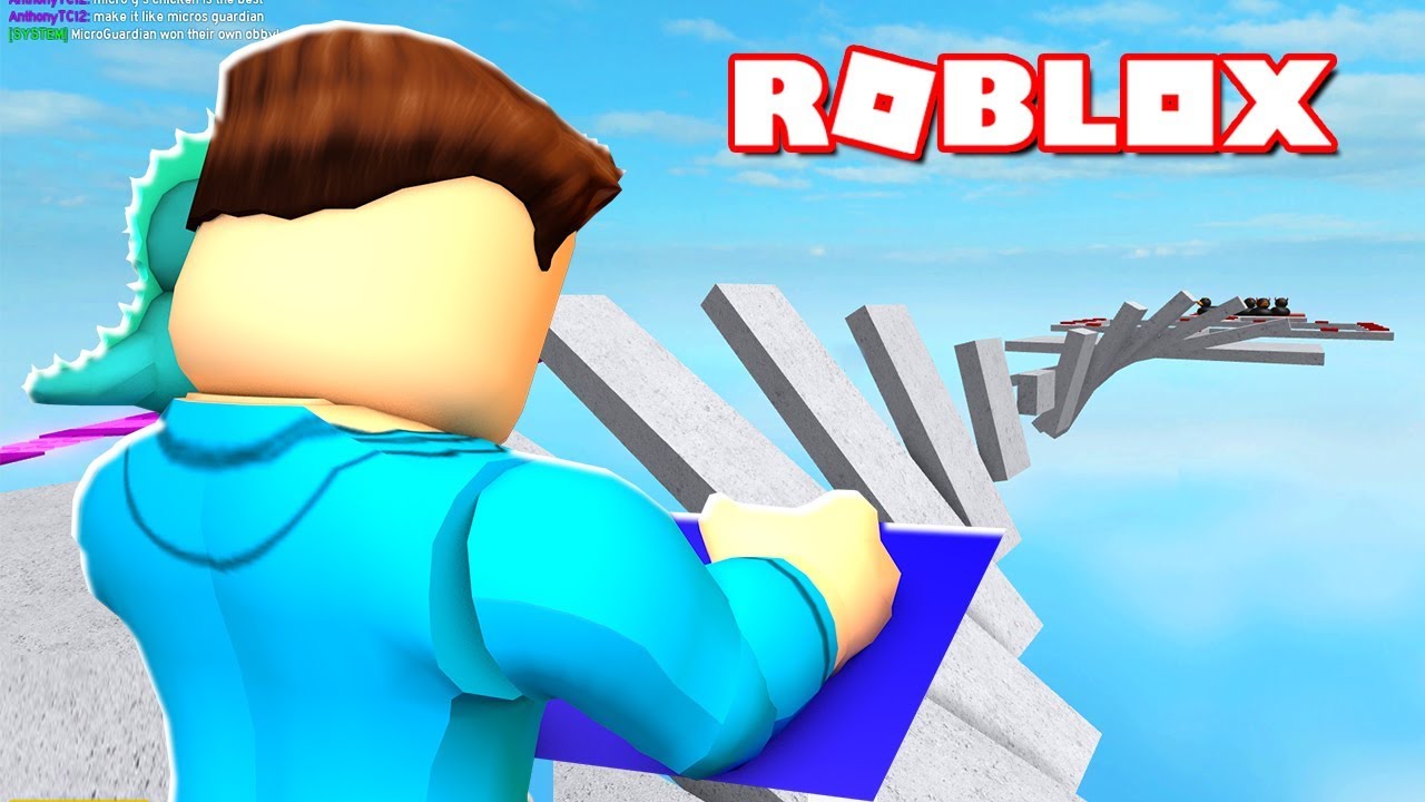 I Made My Own Roblox Obby Microguardian Youtube - the journey of life in roblox microguardian youtube