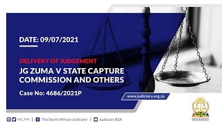 Delivery of Judgment: Pietermaritzburg High Court, 9 July 2021