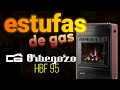 Selección MEJORES ESTUFAS DE GAS: Orbegozo HBF 95. Con aspecto de chimenea