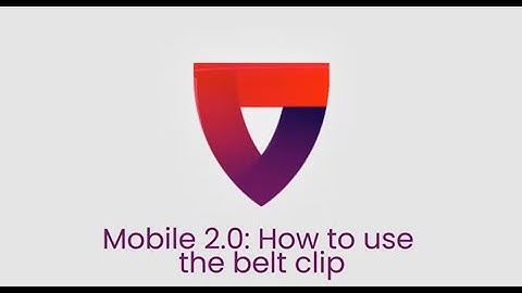MGMobile 2.0: Belt Clip