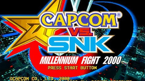 Capcom Vs SNK Kyo and Ryu Playthrough