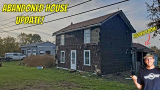 I found a HIDDEN ROOM in my ABANDONED HOUSE!