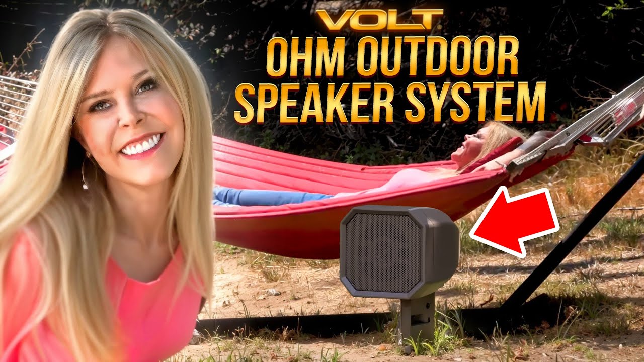VOLT OHM Outdoor Audio System | Best Outdoor Speaker System with Installation Here Bluetooth